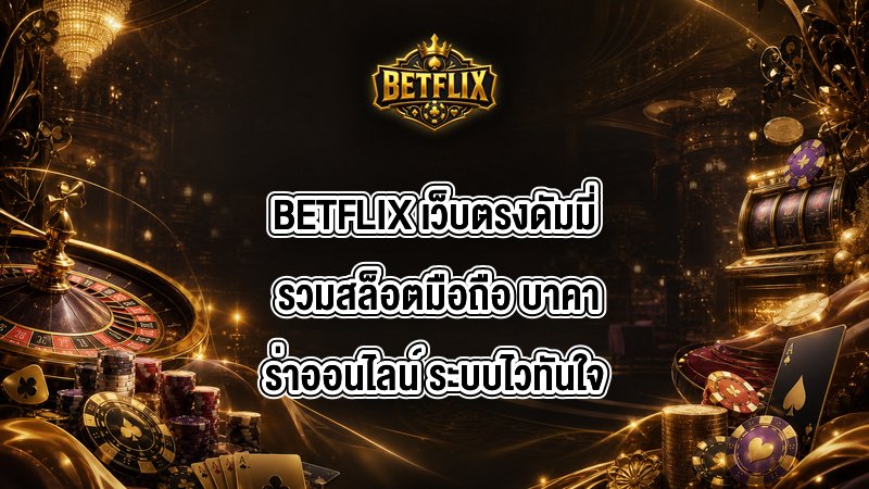 BETFLIX เว็บตรงดัมมี่